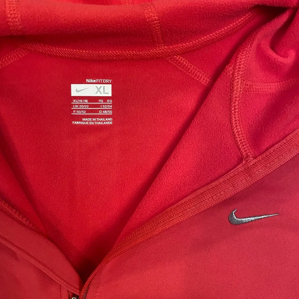 VGUC Nike Pink Quarter-Zip Size XL - Picture 3 of 3